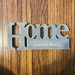 Home sign